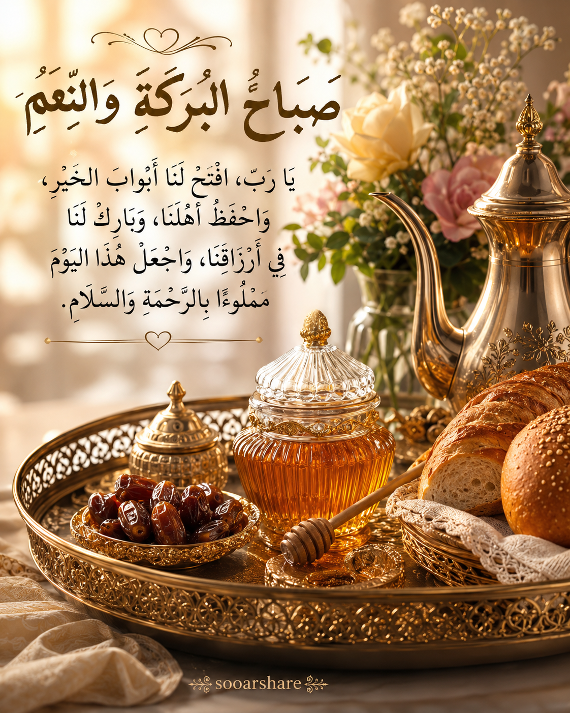 صَبَاحُ البَرَكَةِ وَالنِّعَمِ